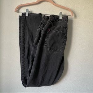 BDG mom high-rise black jeans